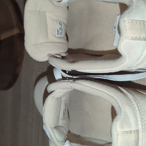 Vans Cream Sneakers Canvas Low-Top - Picture 9 of 10